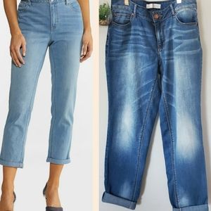 Cato Distressed Boyfriend Jeans